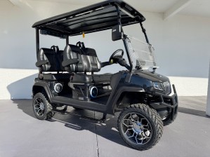 Black Out Evolution D5 Maverick 4 Plus Golf Cart